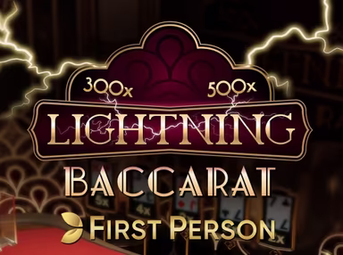 First Person Lightning Baccarat